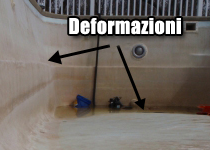 Danni alla piscina in vetroresina