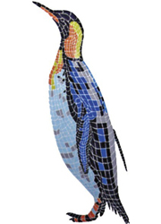 Decorazione Liner PVC Pinguino
