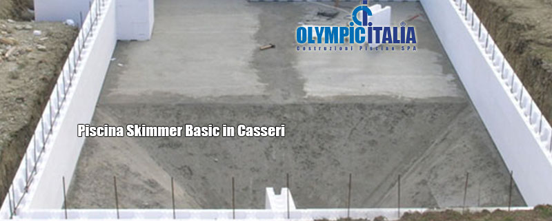 Piscina Skimmer Tradizionale bocca sbasata  in Casseri